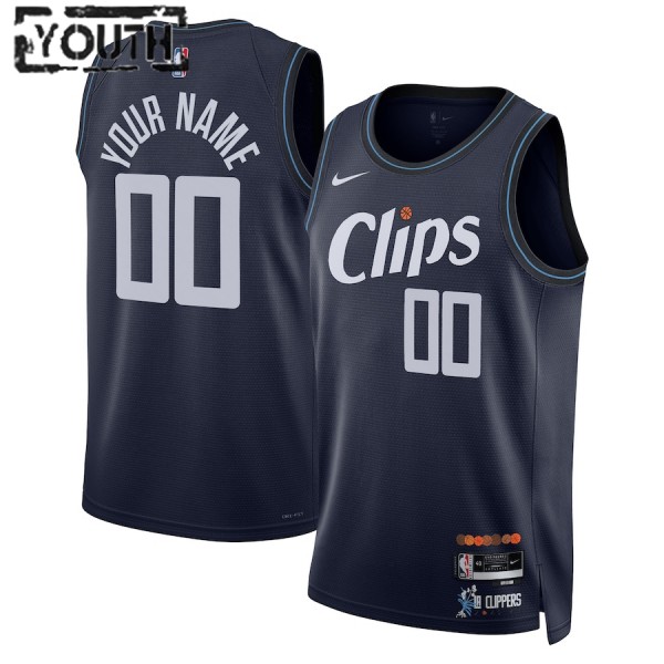 Los Angeles Clippers Trikot Benutzerdefinierte Nike 2023-24 City Edition Swingman - Kinder Los Angeles Clippers Trikot Benutzerdefinierte Nike 2023-24 City Edition Swingman - Kinder